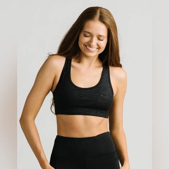 ZYIA Other - NWT Zyia Black Bomber Bra Size Large